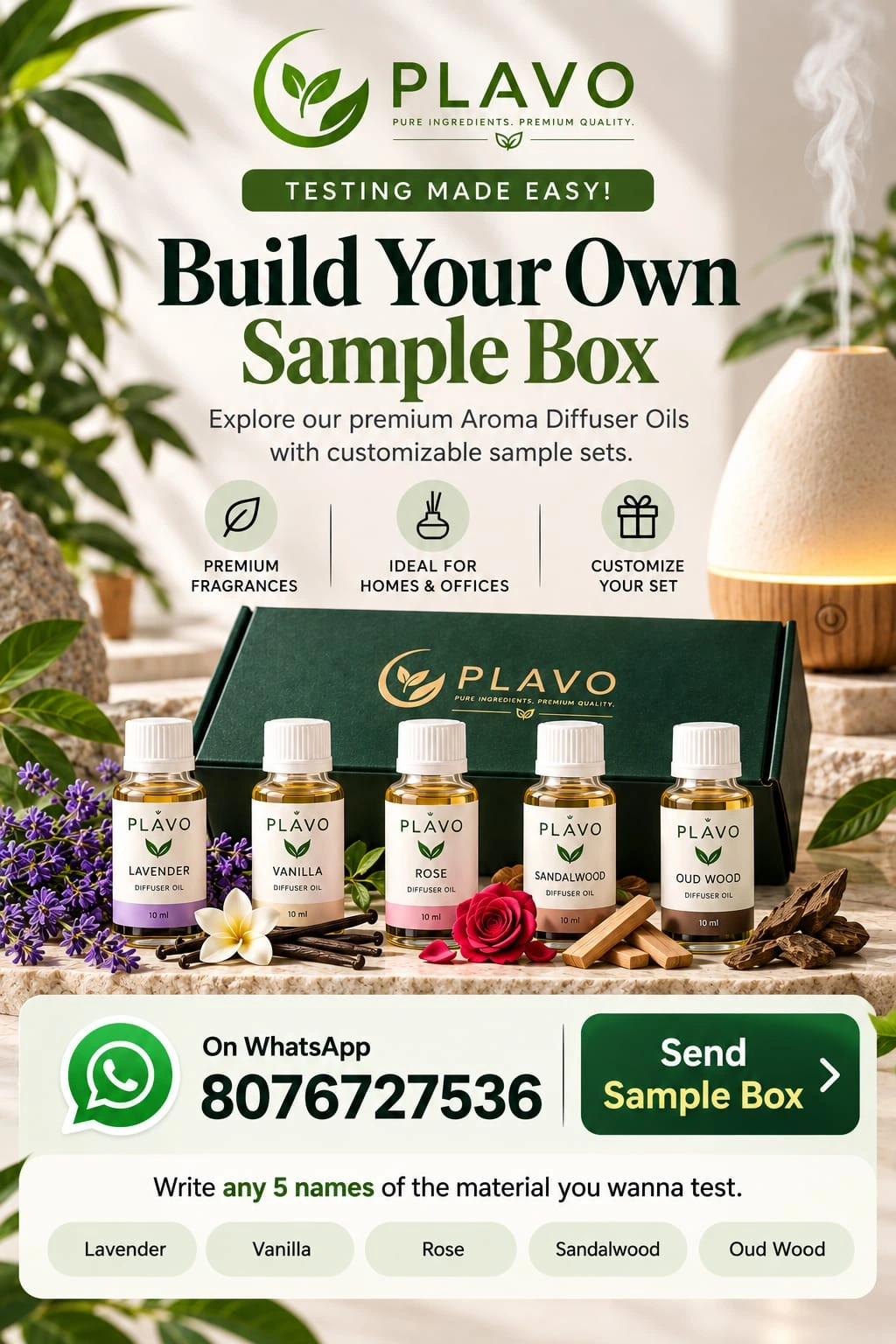 Build Your Own Sample Box