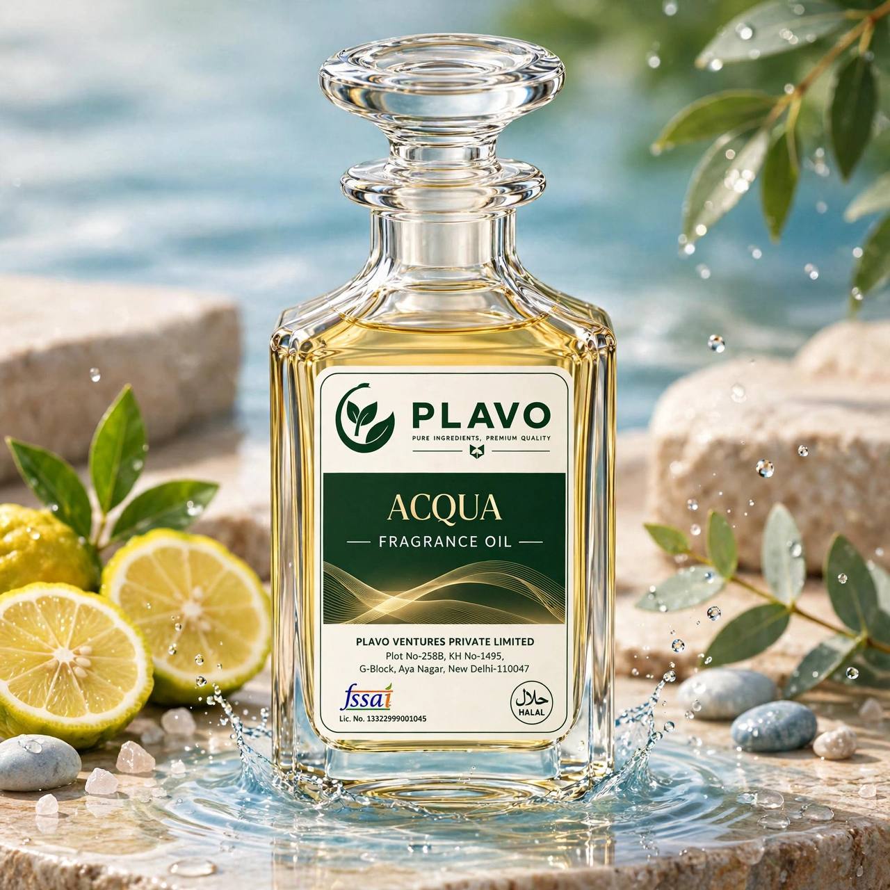 Acqua Fine Fragrance Oil – Inspired By Fresh Aquatic Marine