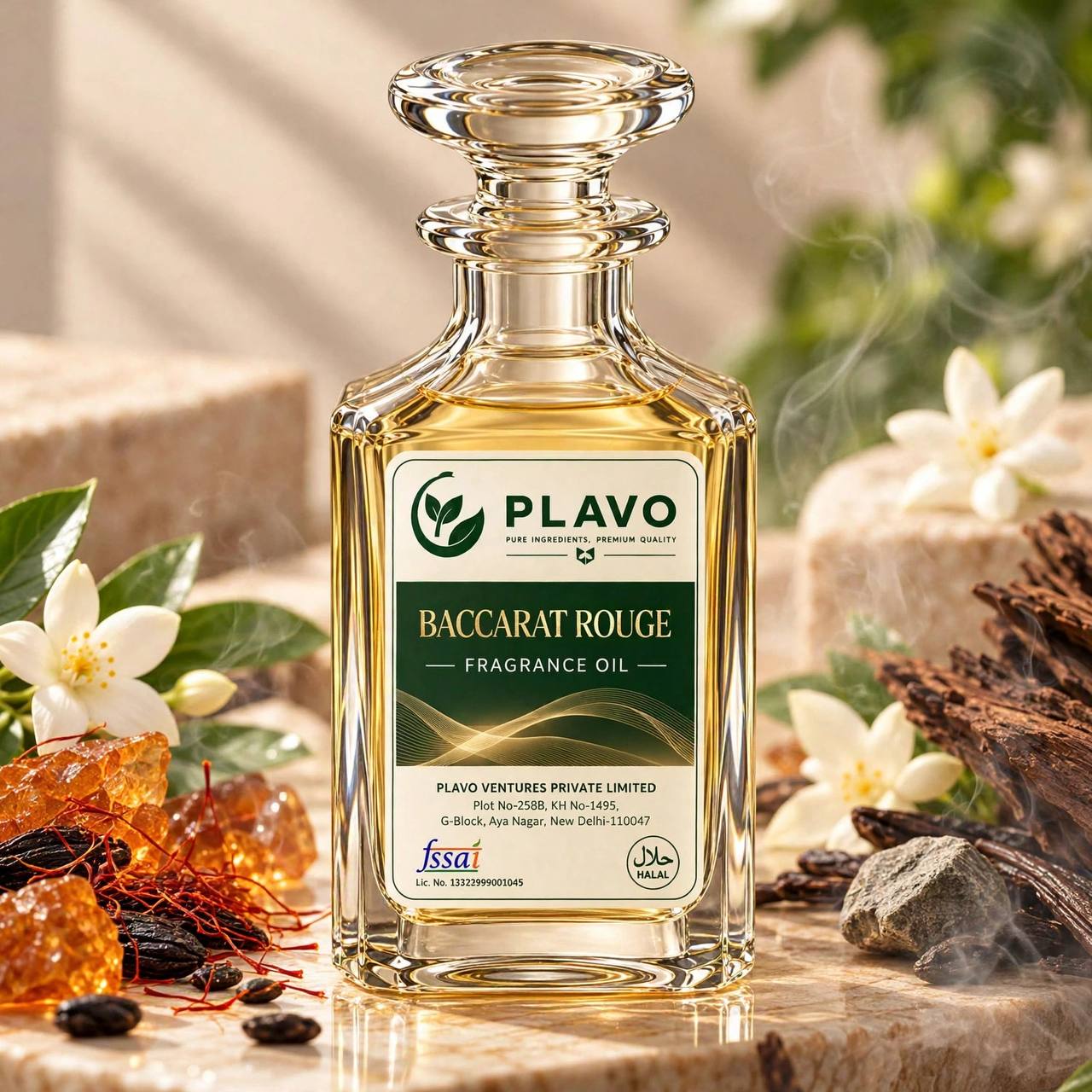 Fine Fragrance Oil Inspired By Baccarat Rouge 540