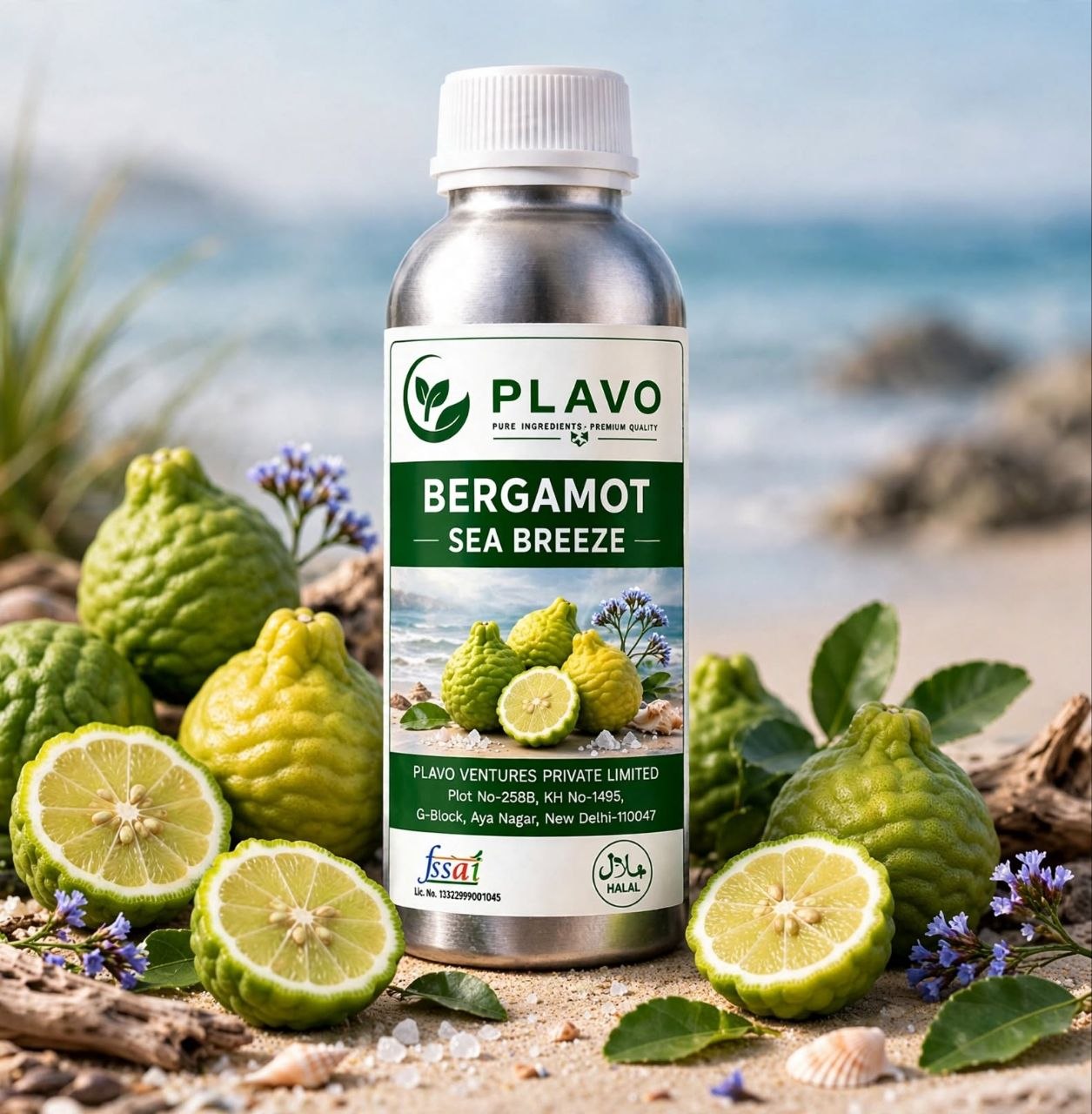 Bergamot Sea Breeze Aroma Oil for Reed Diffuser