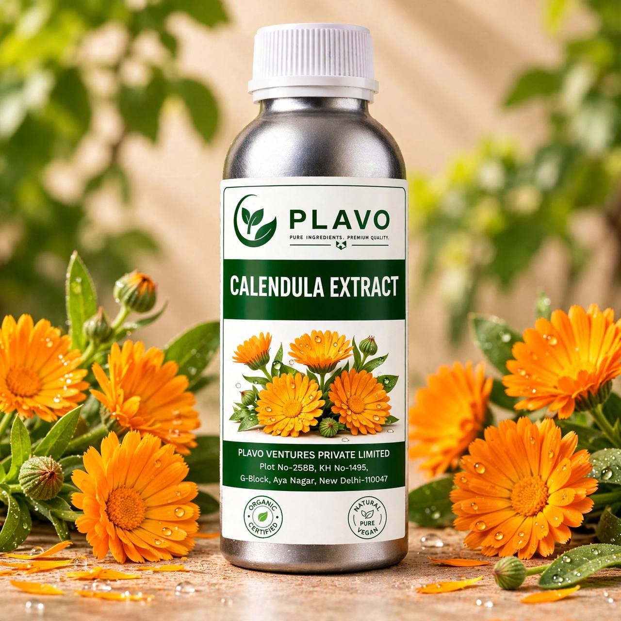 Calendula Liquid Extract - Water Soluble