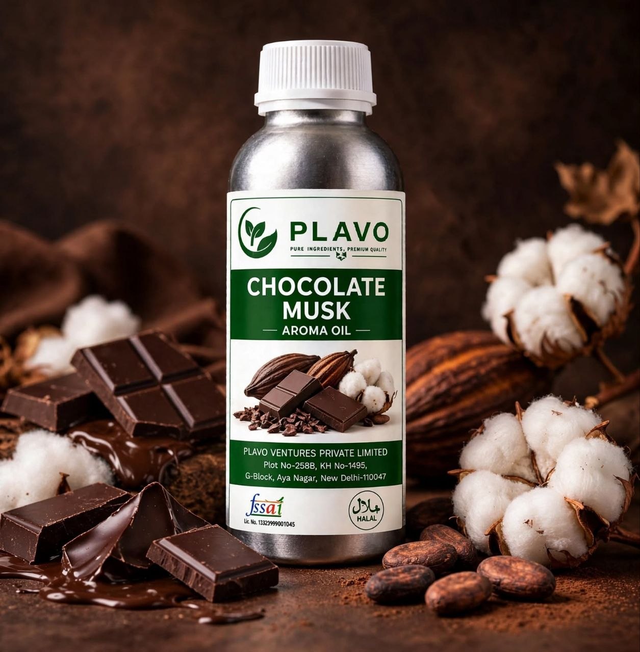 Chocolate Musk Hotel Scent - Diffuser Oil