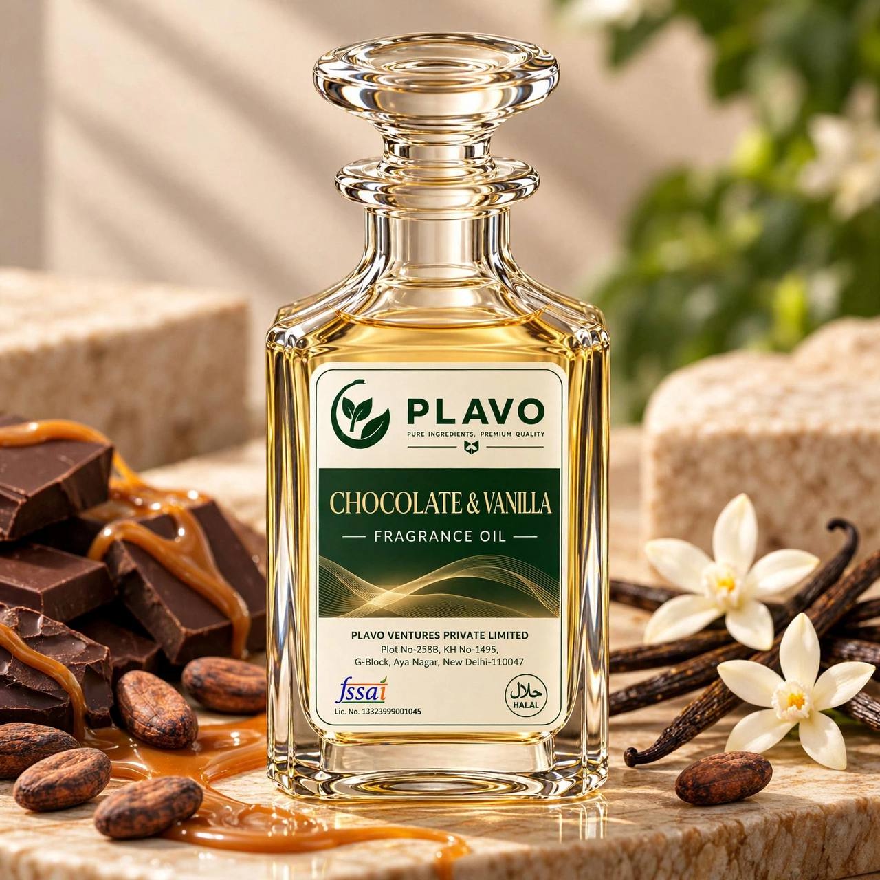 Milk Chocolate Fragrance Oil For Personal Care (Oil Soluble)