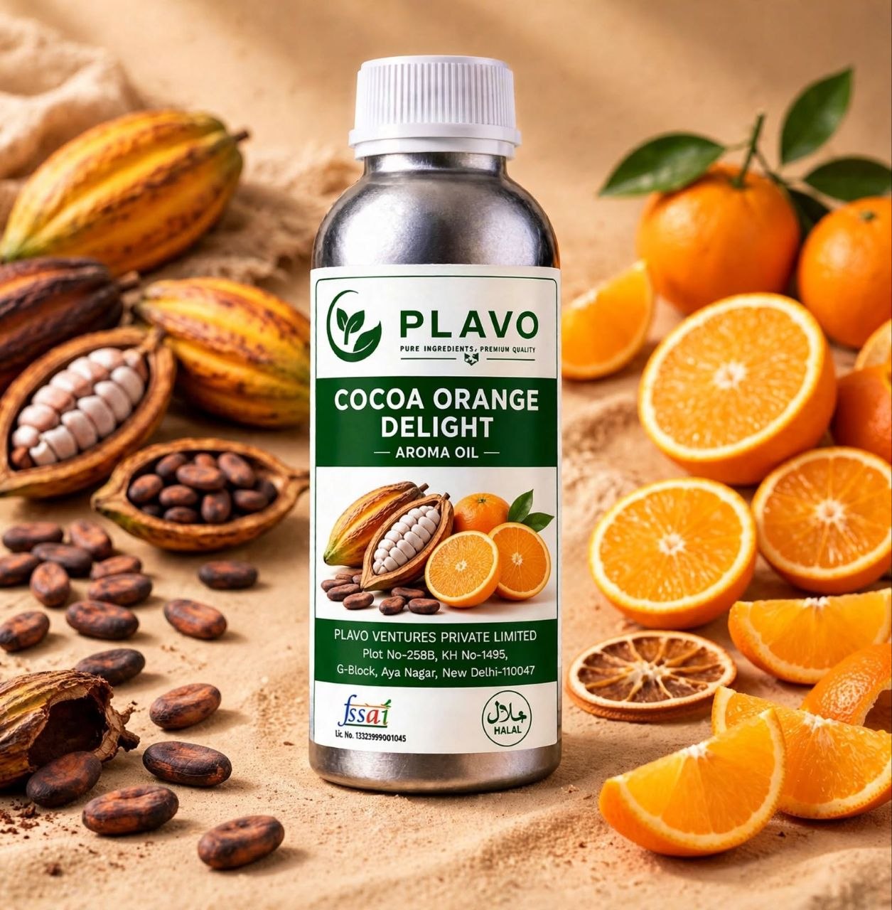 Cocoa Orange Delight Aroma Oil for Ultrasonic/ Electric/ Candle Burner Diffuser