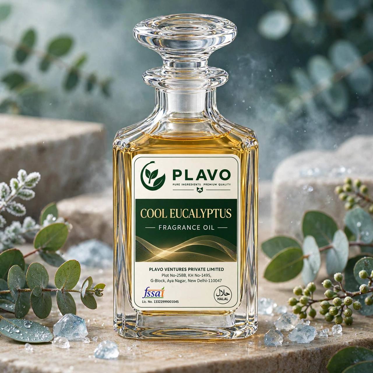 Cool Eucalyptus Fragrance Oil for Candle Making