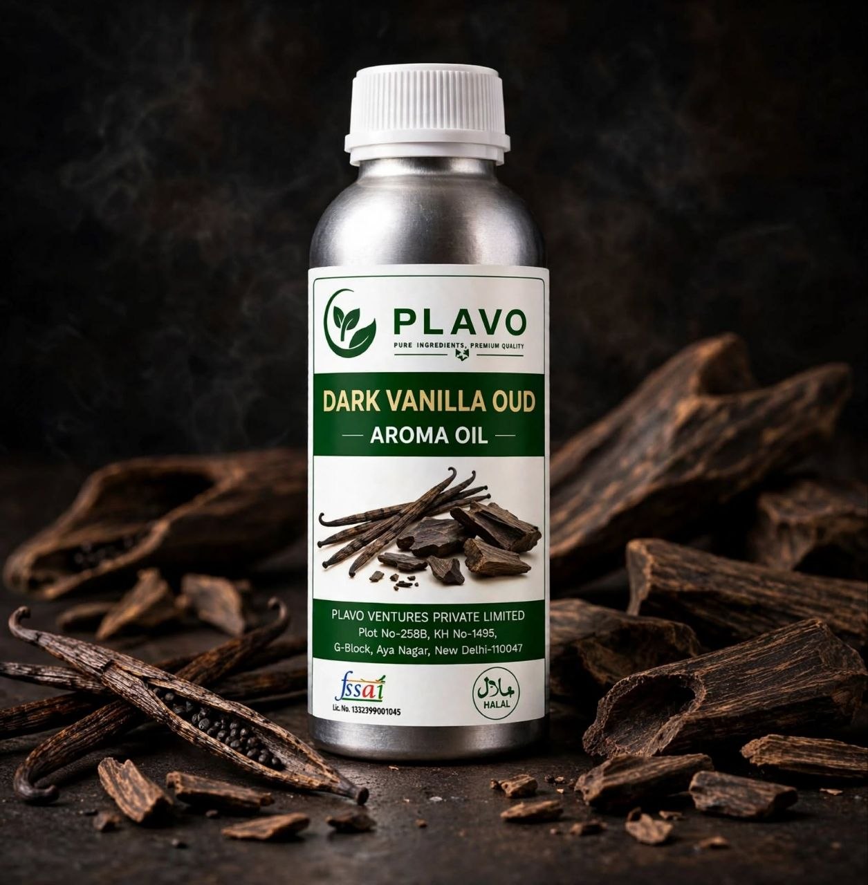 Dark Vanilla Oud Aroma Oil for Reed Diffuser