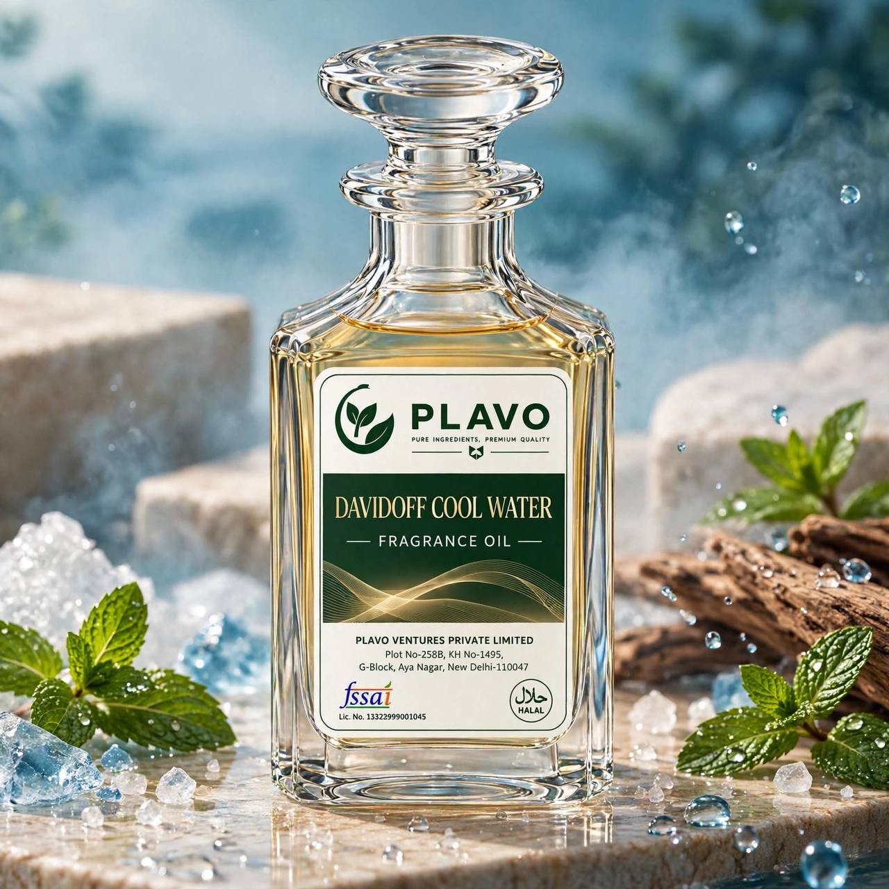 Fine Fragrance Oil – Inspired by Davidoff Cool Water
