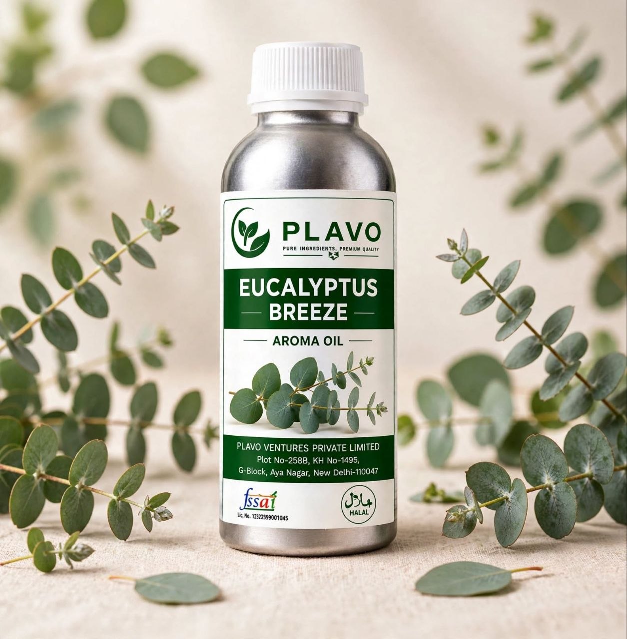 Eucalyptus Breeze Aroma Oil for HVAC / Nebulizer / Cold Air Diffuser