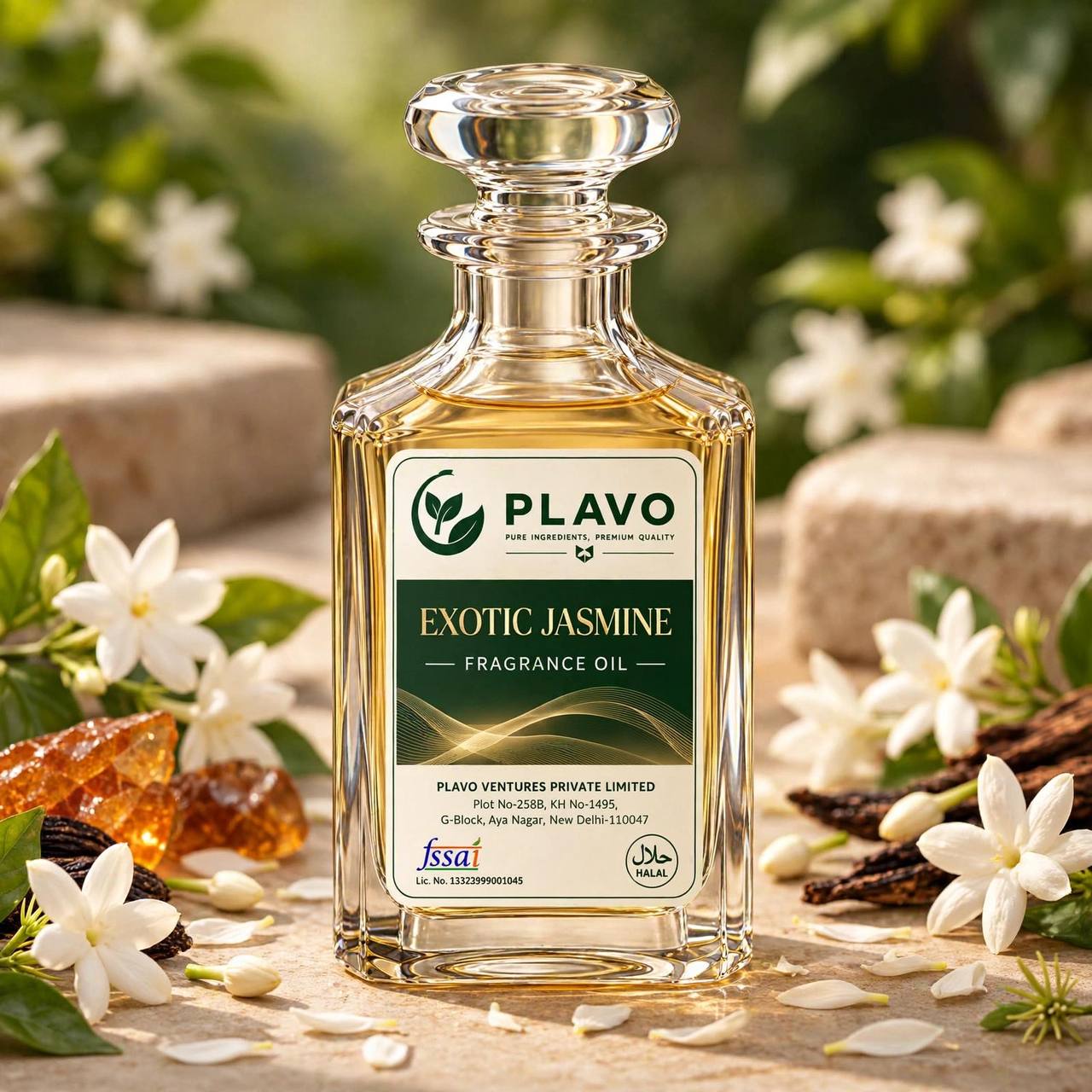 Jasmine Fragrance Oil For Personal Care (Oil Soluble)