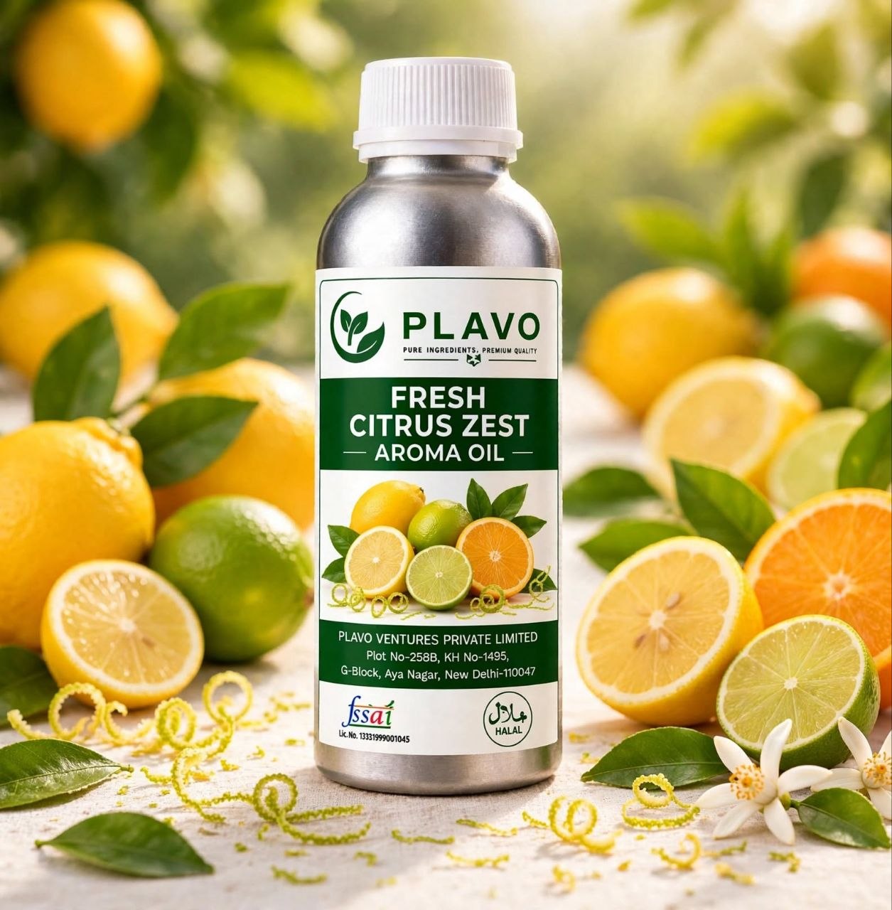 Fresh Citrus Zest Aroma Oil for Ultrasonic/ Electric/ Candle Burner Diffuser