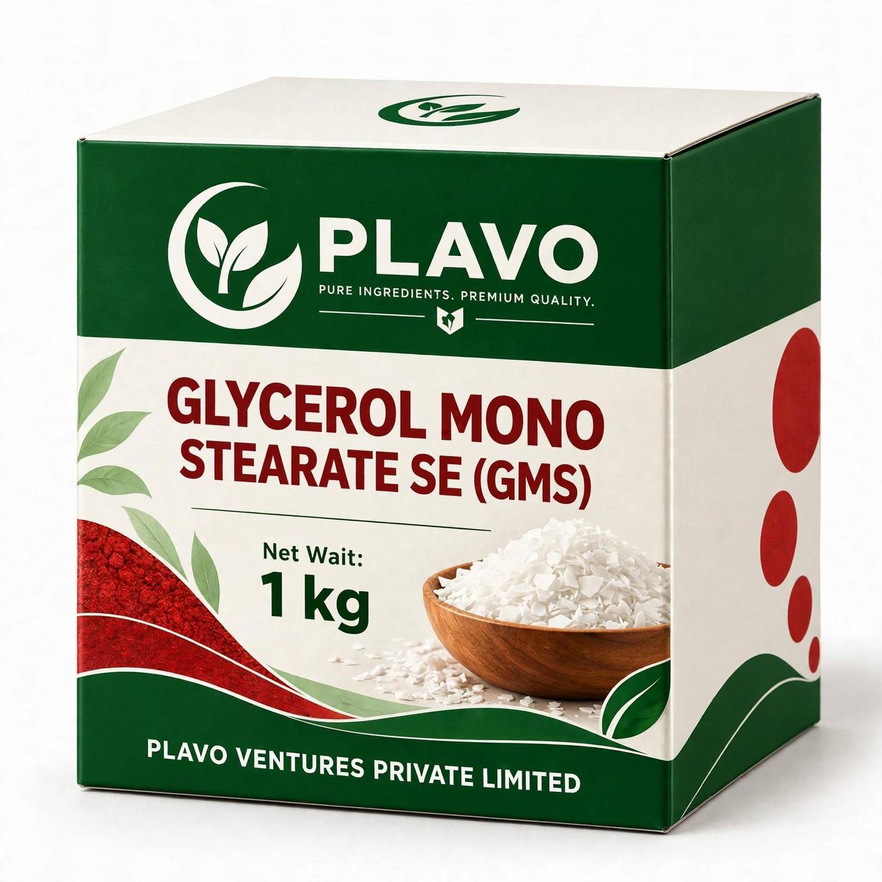 Glycerol Mono Stearate SE (GMS)(Flakes)