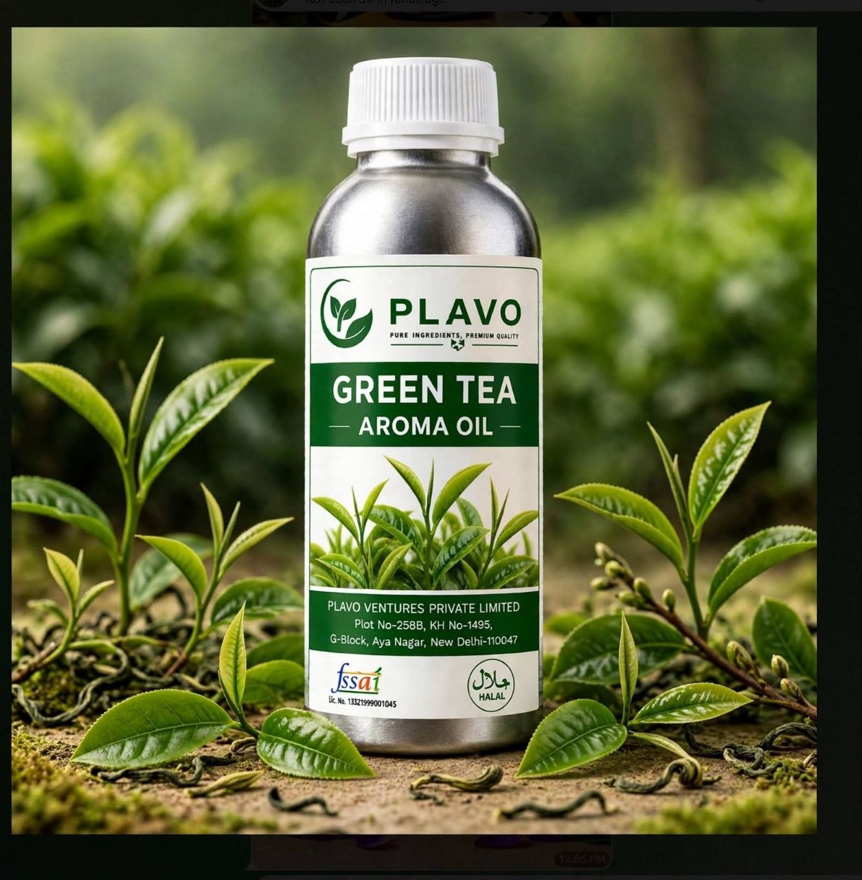 Green Tea Hotel Scent - Diffuser Oil