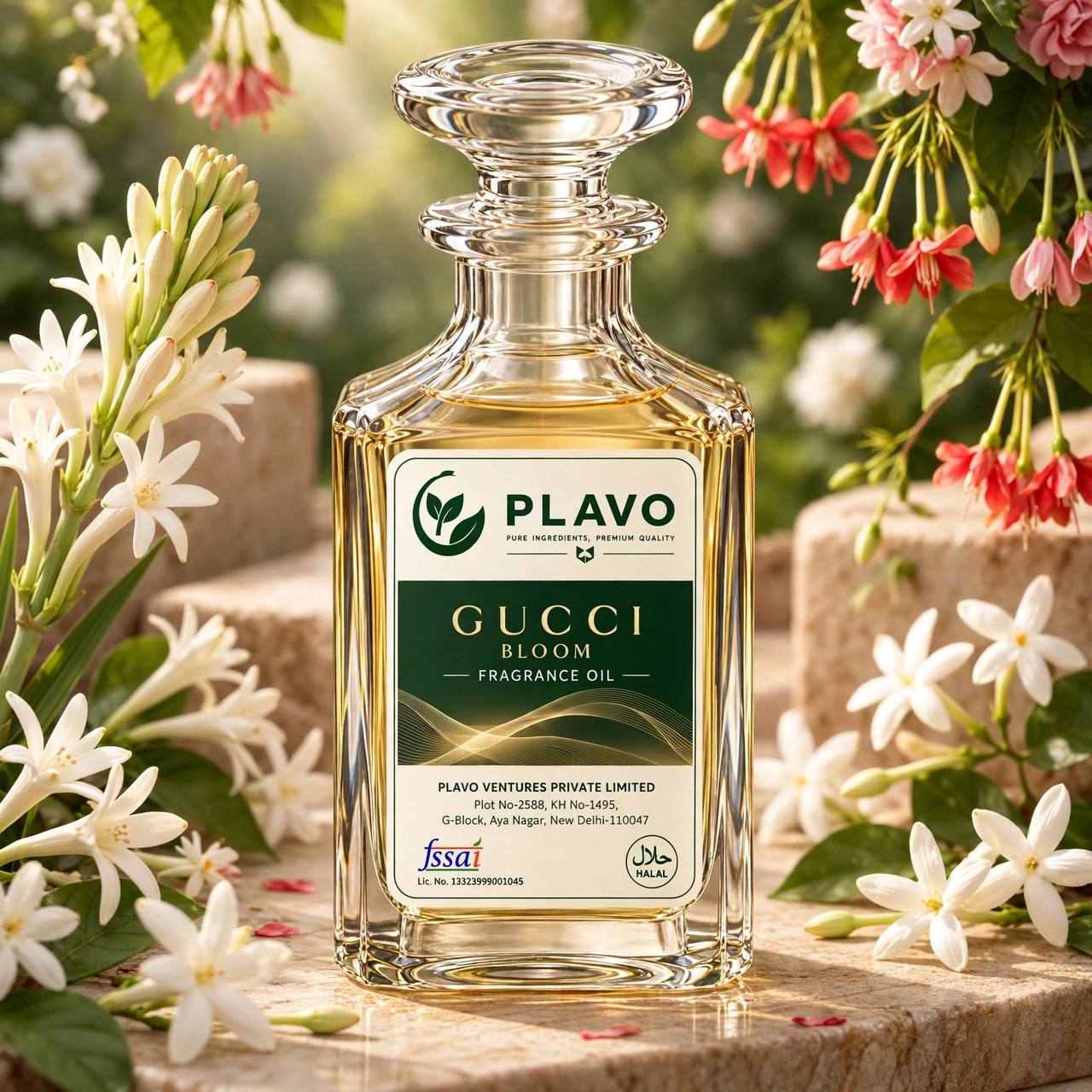 Fragrance Oil Inspired by Gucci Bloom – Luxury Floral Perfume Oil