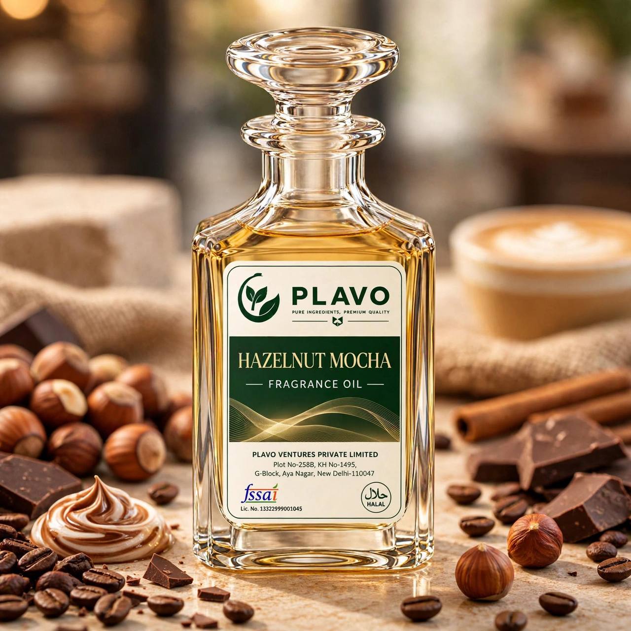 Hazelnut Mocha Fragrance Oil for Candle Making
