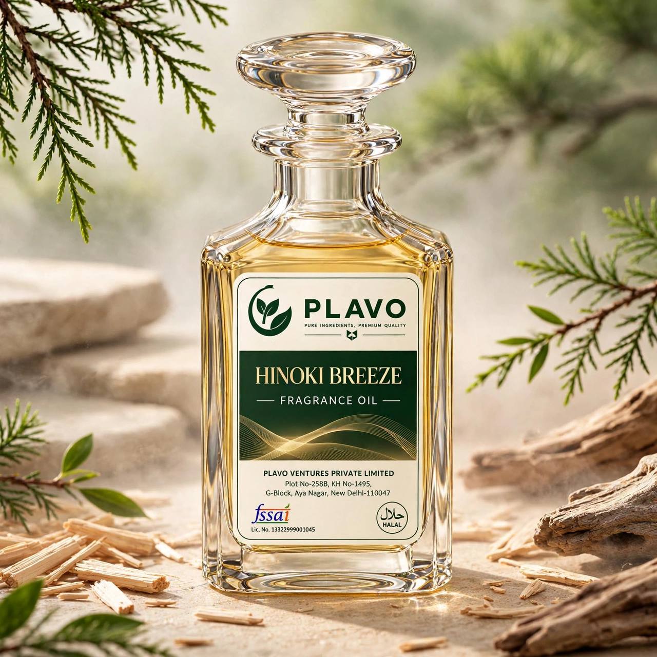 Hinoki Breeze Fragrance Oil for Candle Making