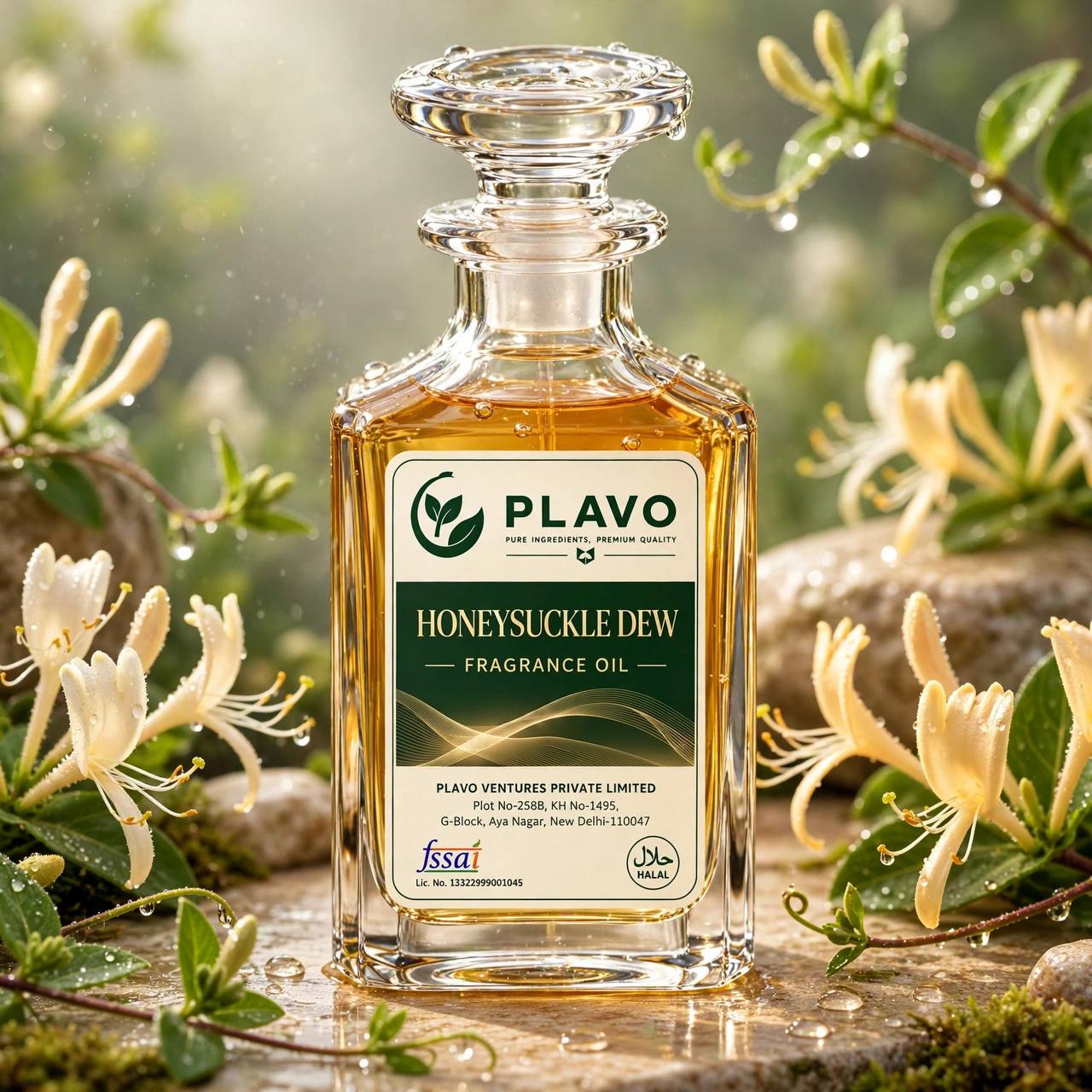Honeysuckle Dew Fragrance Oil for Candle Making