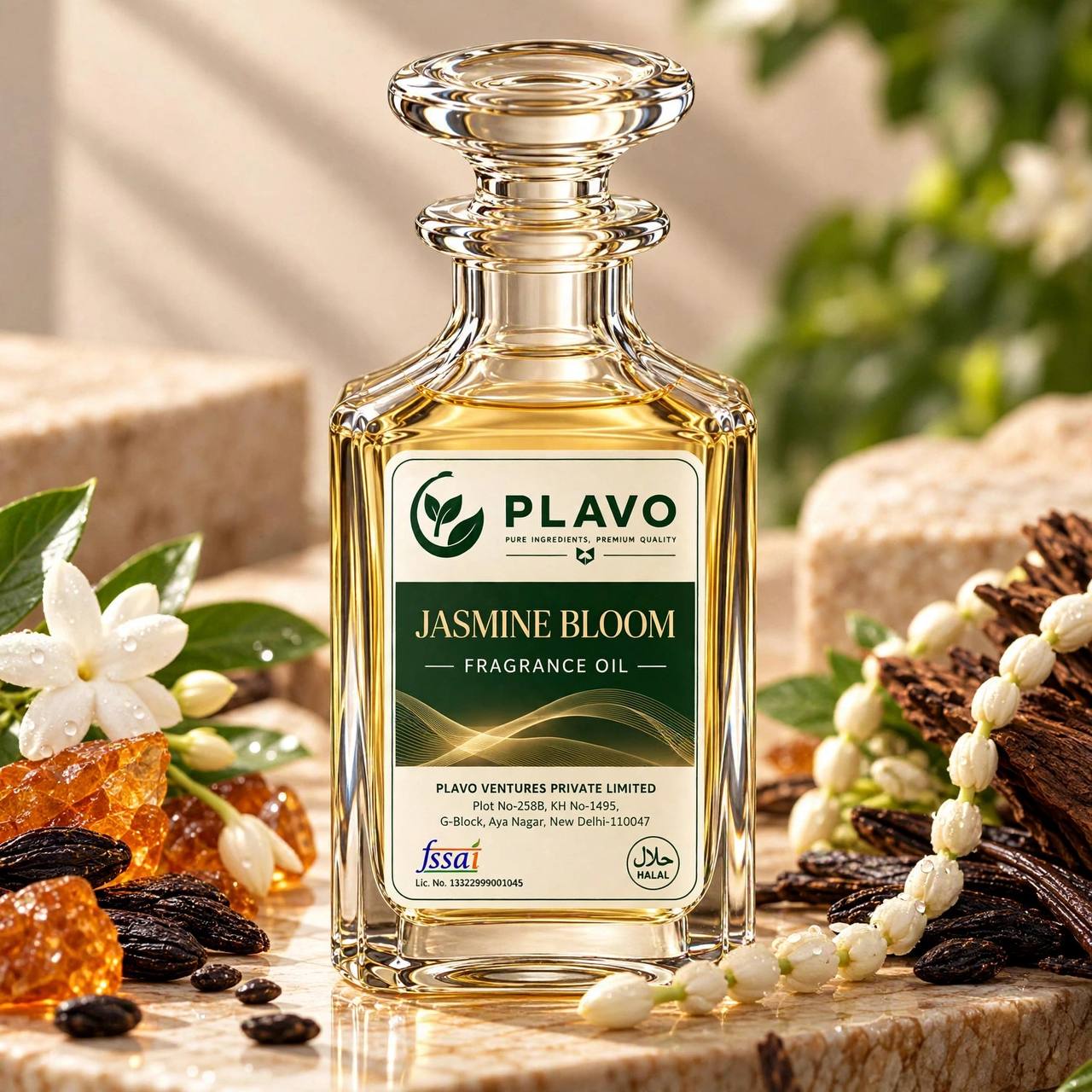 Jasmine Bloom Fragrance Oil For Personal Care (Oil Soluble)