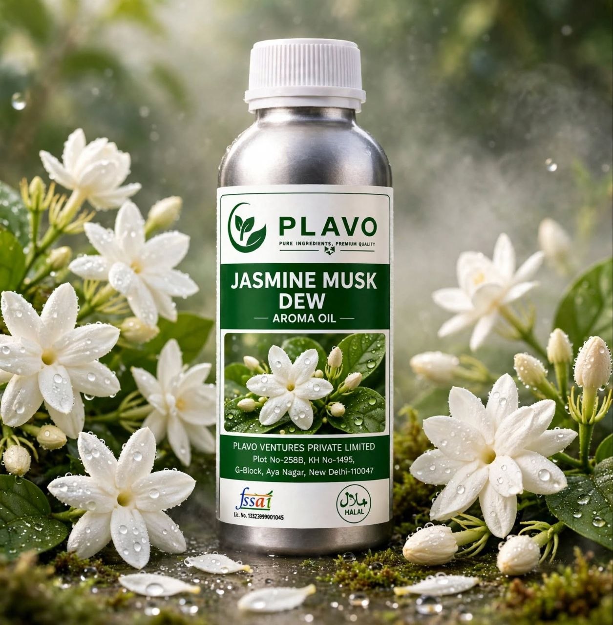 Jasmine Musk Dew Aroma Oil for Reed Diffuser