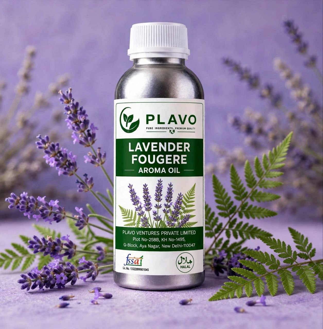 Lavender Fougere Calm Aroma Oil for Ultrasonic/ Electric/ Candle Burner Diffuser