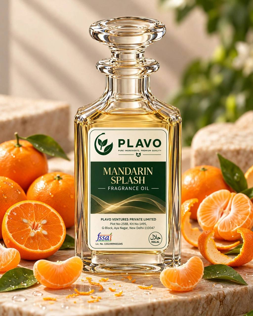 Mandarin Fragrance Oil For Personal Care (Oil Soluble)