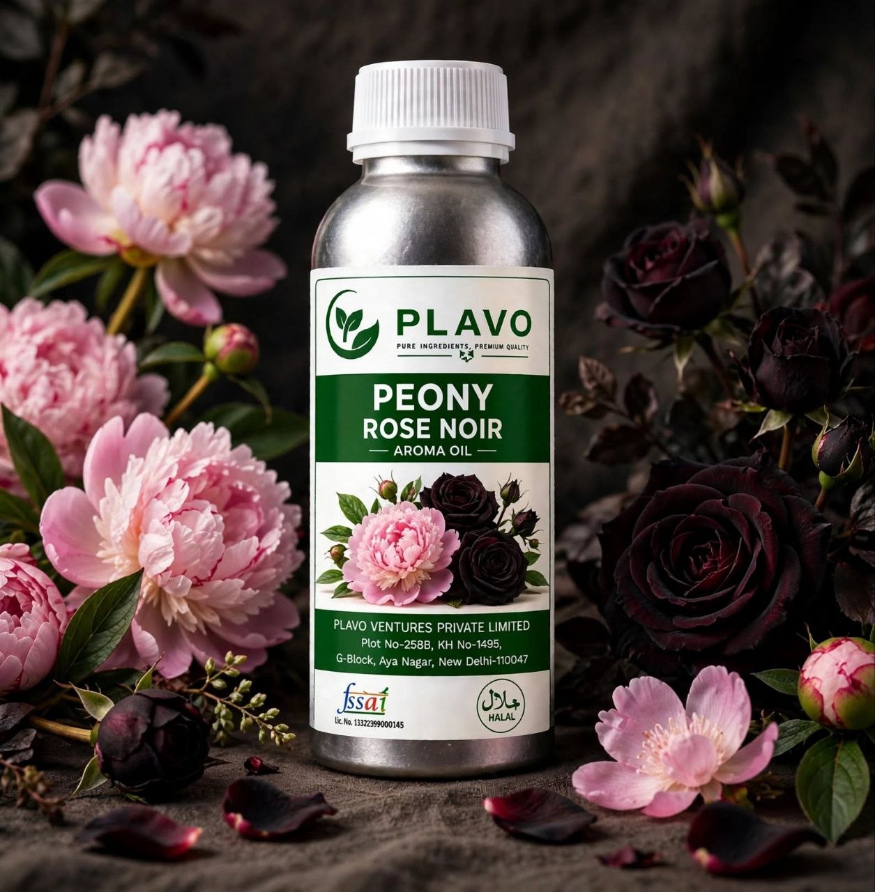 Peony Rose Noir Aroma Oil for Reed Diffuser
