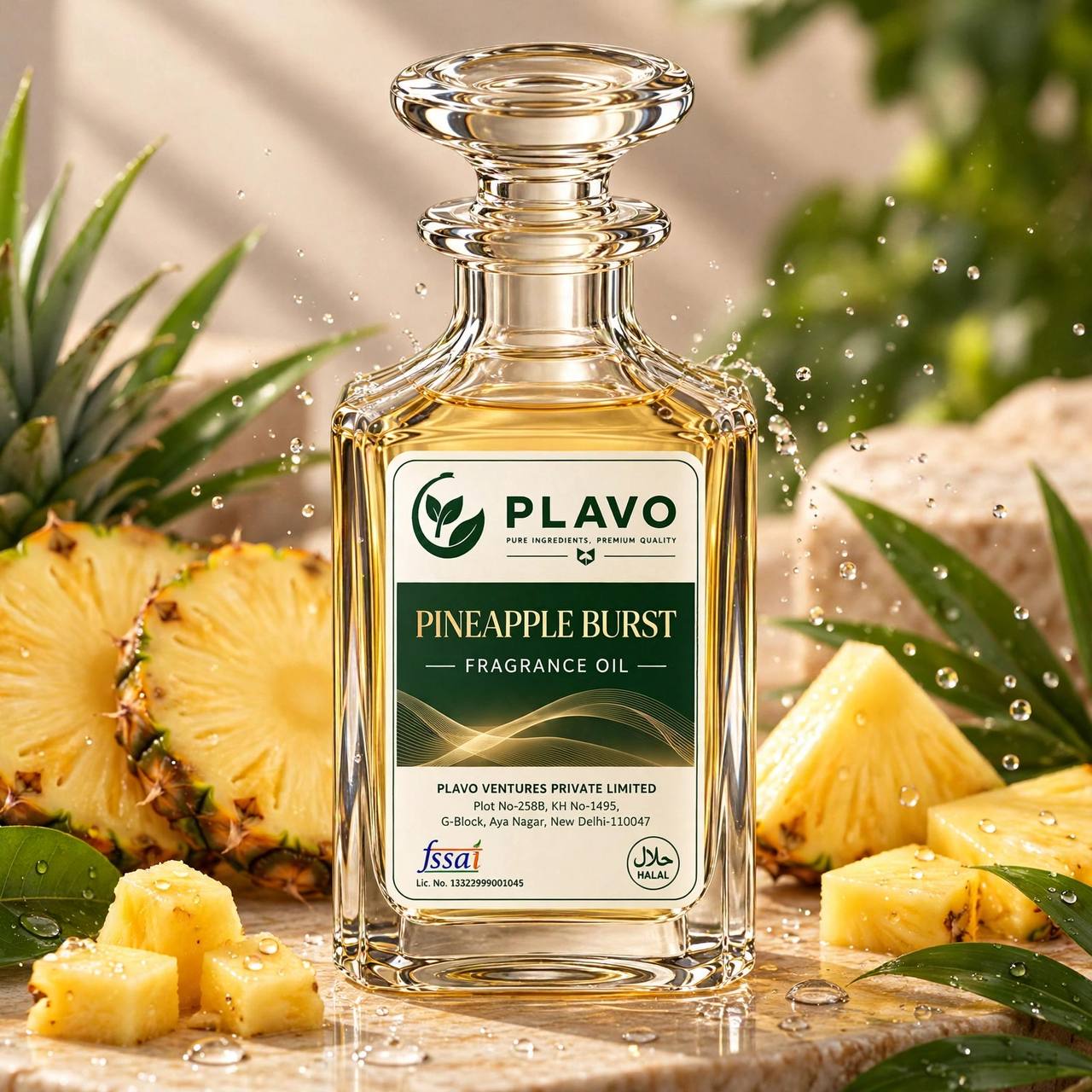 Pineapple Burst Fragrance Oil for Candle Making