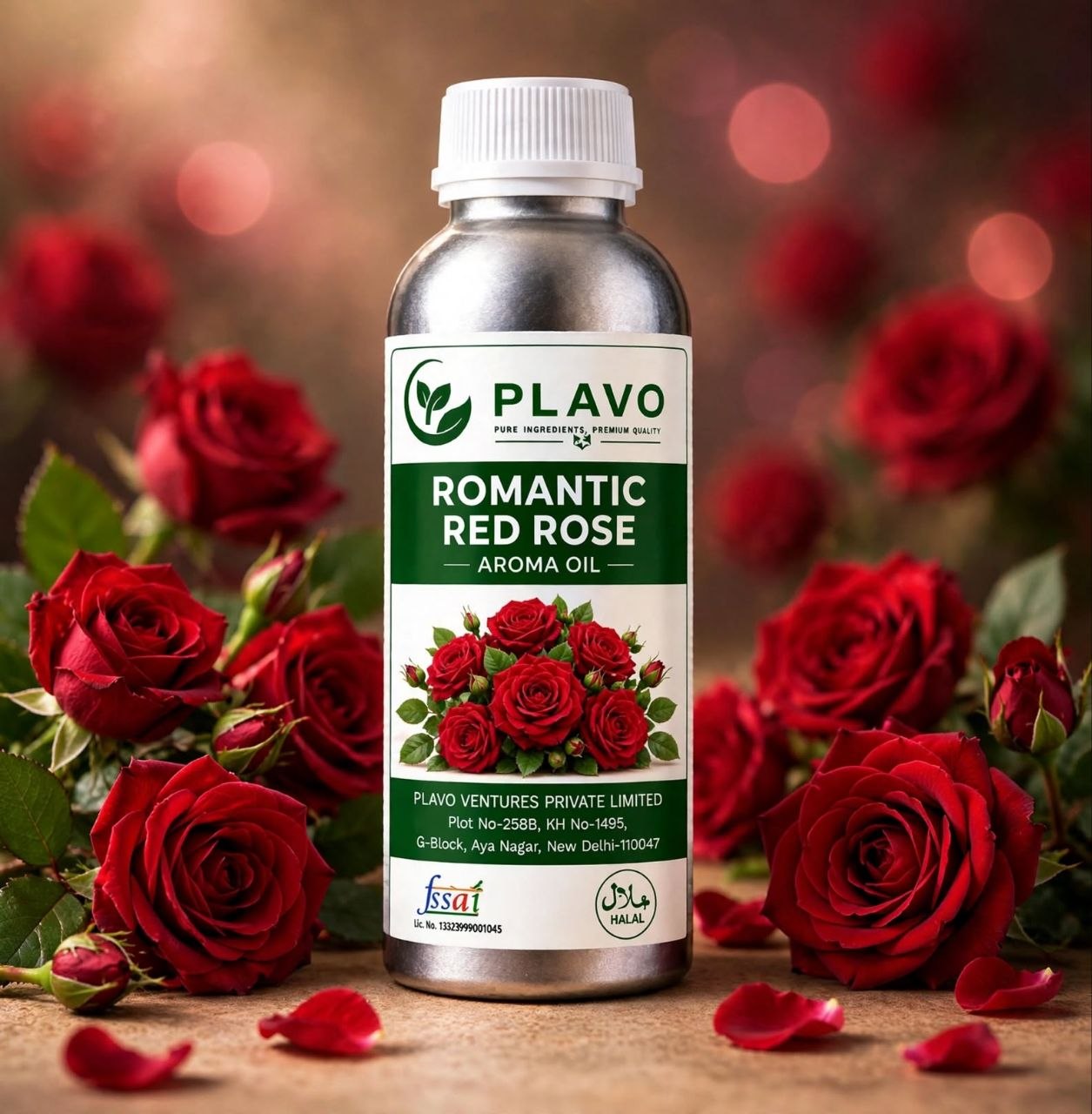 Romantic Red Rose Aroma Oil for Ultrasonic/ Electric/ Candle Burner Diffuser