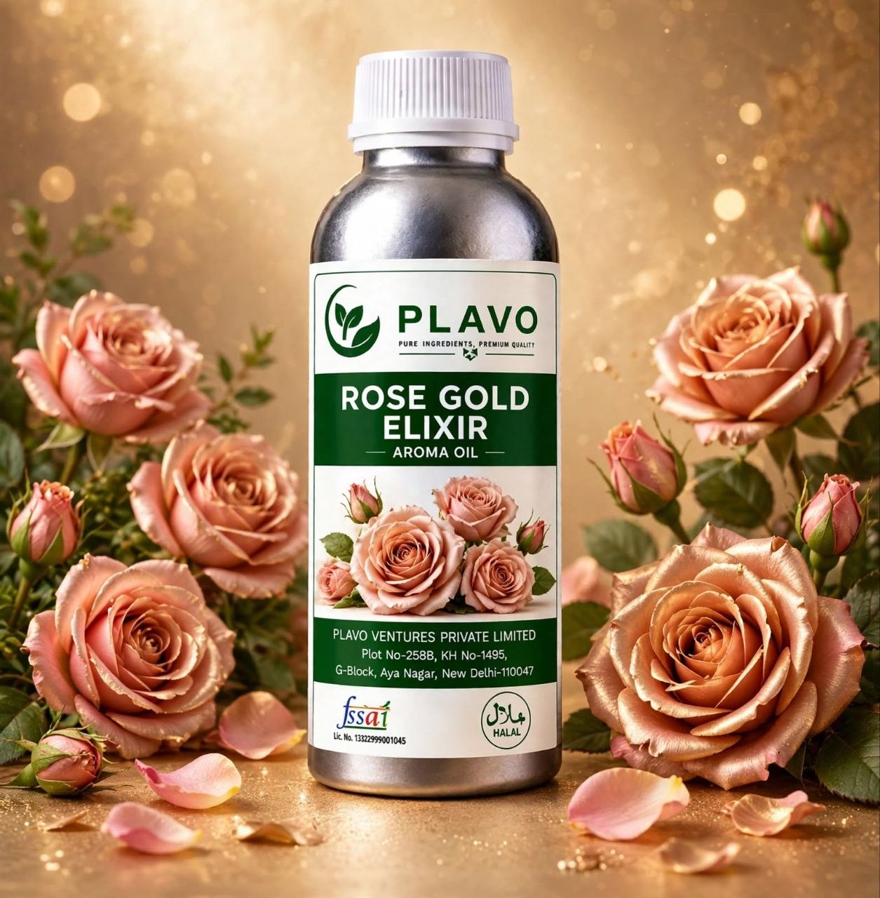 Rose Gold Elixir Aroma Oil for Ultrasonic/ Electric/ Candle Burner Diffuser