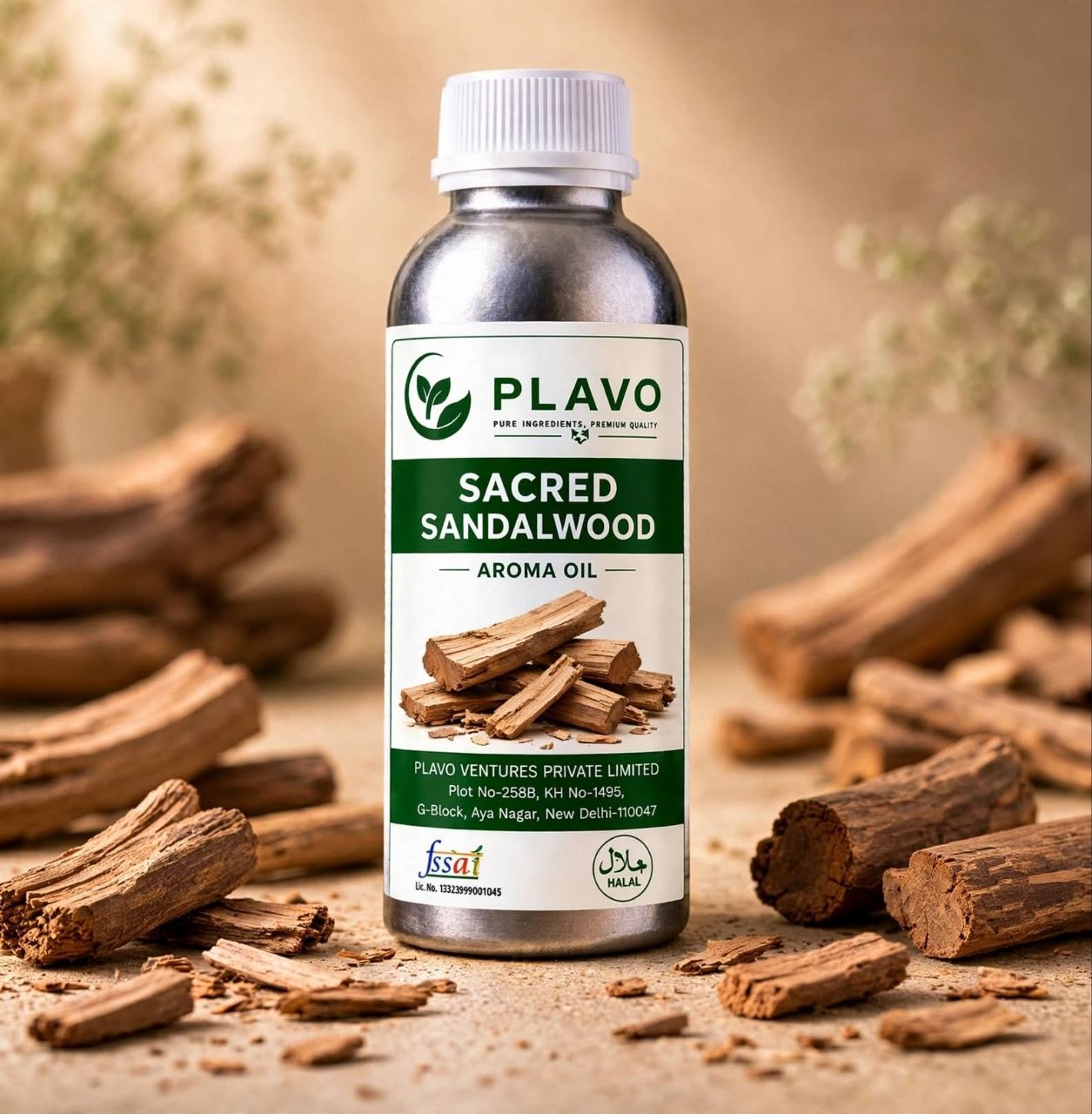 Sacred Sandalwood Aroma Oil for Reed Diffuser