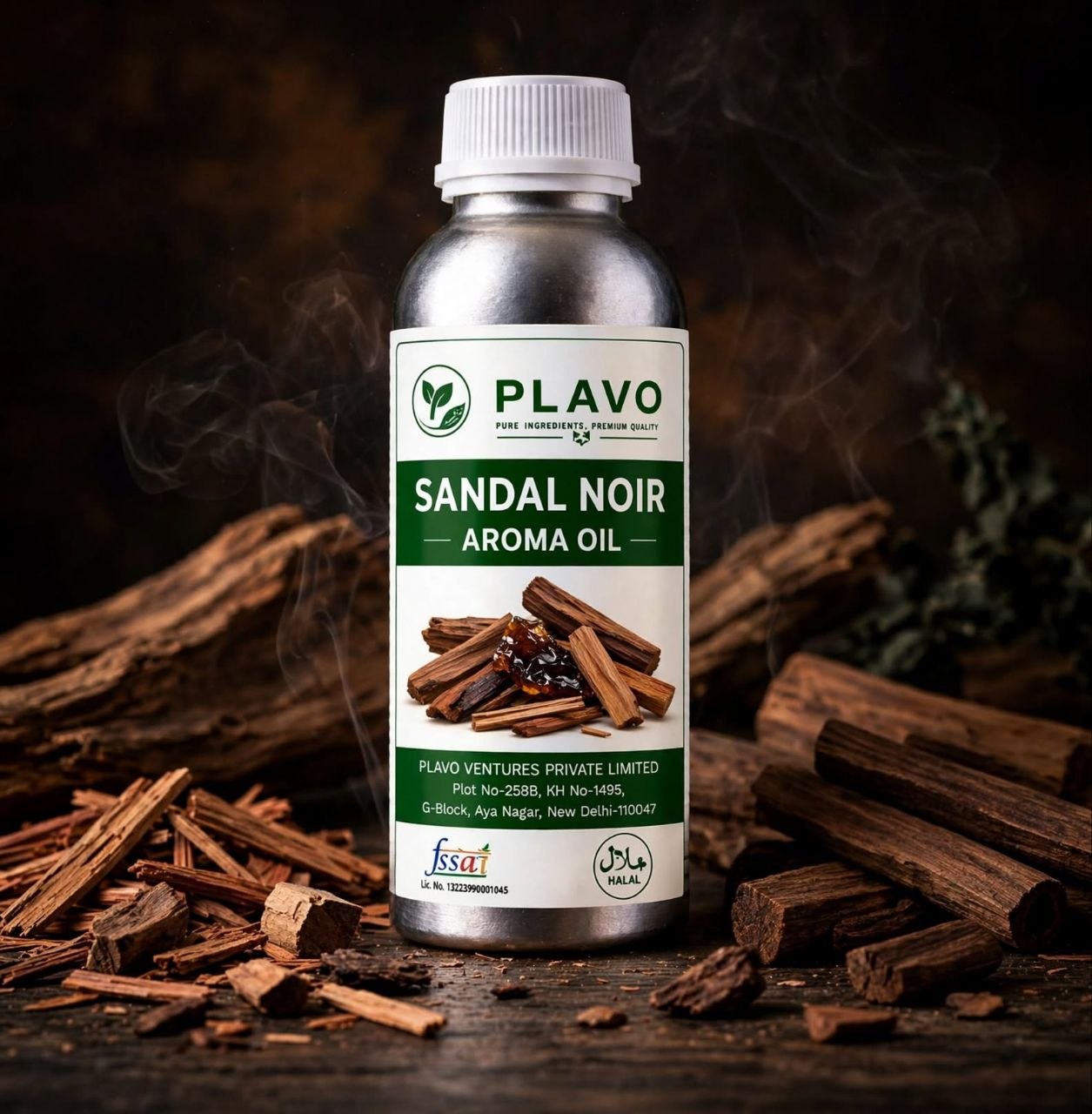 Sandal Noir Aroma Oil for HVAC / Nebulizer / Cold Air Diffuser