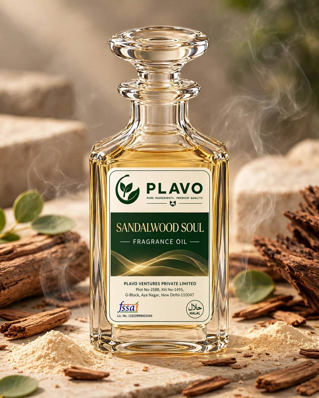 Sandalwood Soul Fragrance Oil for Candle Making