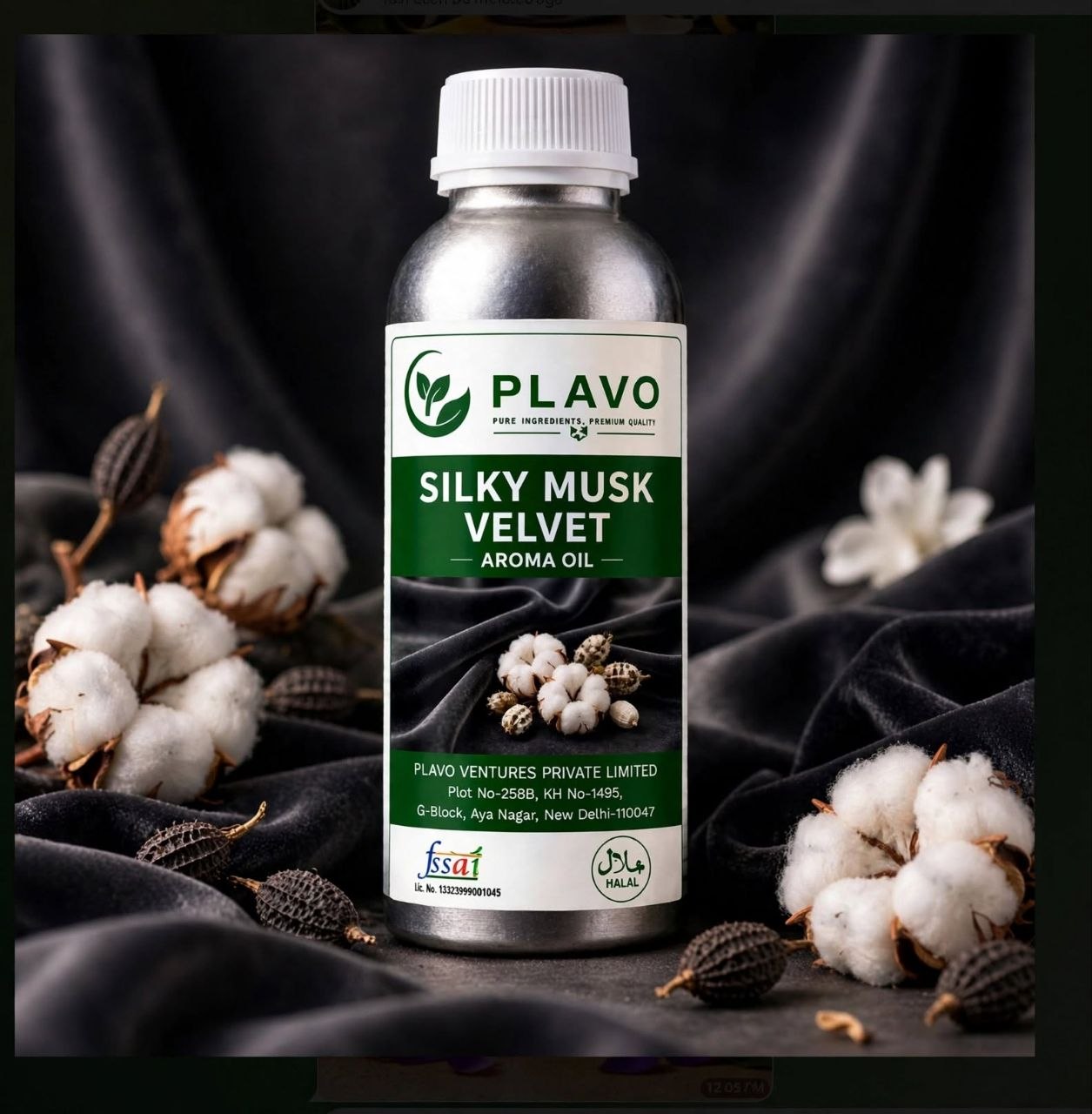 Silky Musk Velvet Aroma Oil for Ultrasonic/ Electric/ Candle Burner Diffuser