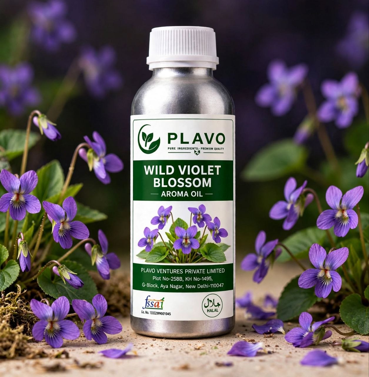 Wild Violet Blossom Aroma Oil for Ultrasonic/ Electric/ Candle Burner Diffuser